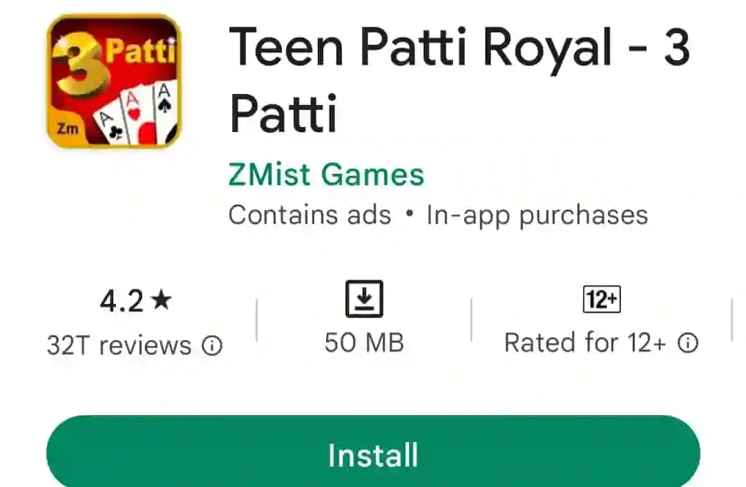 Teen Patti Royal 3 Patti
