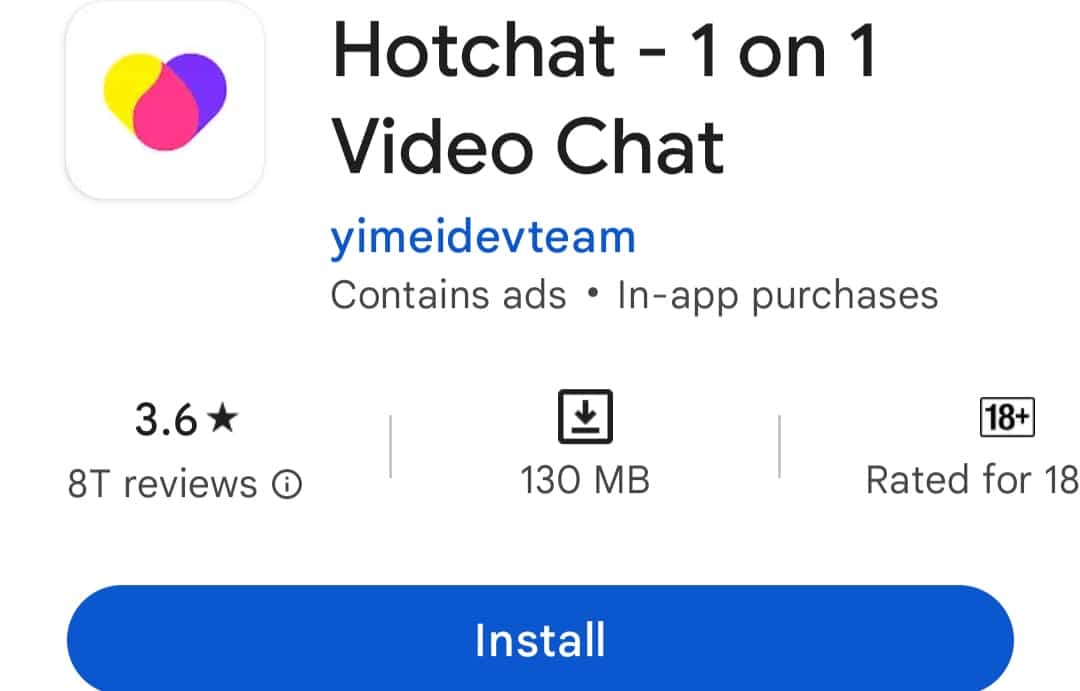 Hotchat – 1 on 1 Video Chat