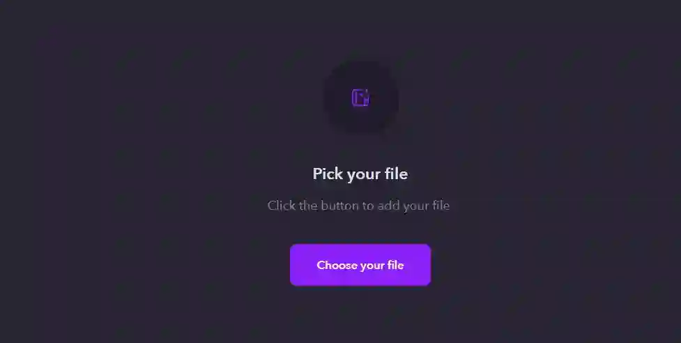 Choose Your Files