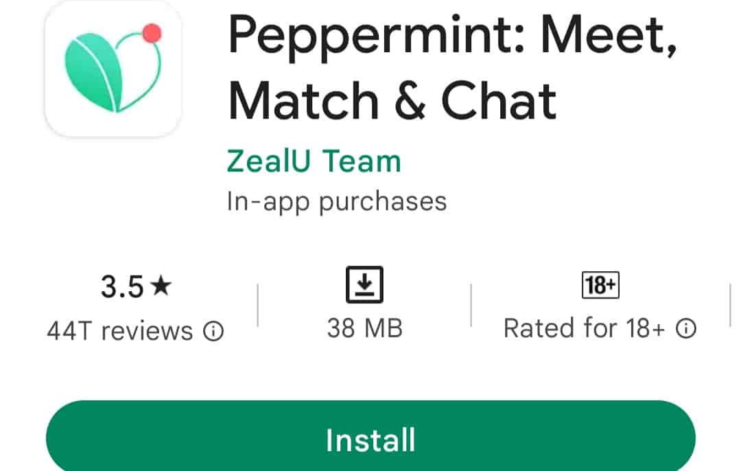 Peppermint Dating App