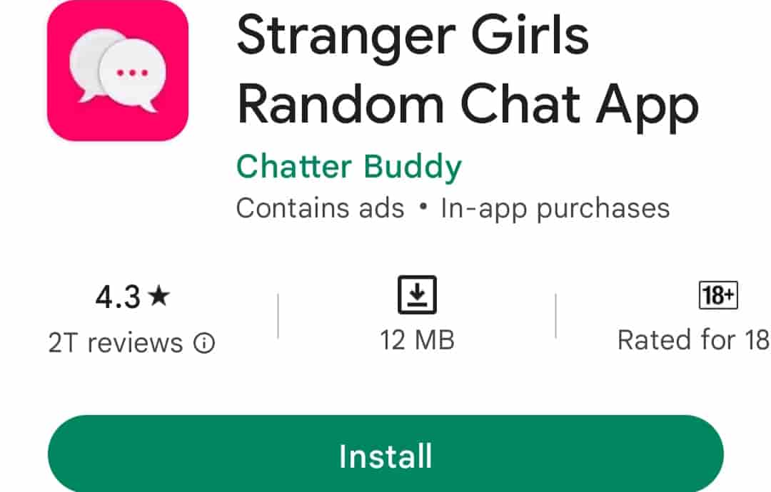 Stranger Girls Random Chat App