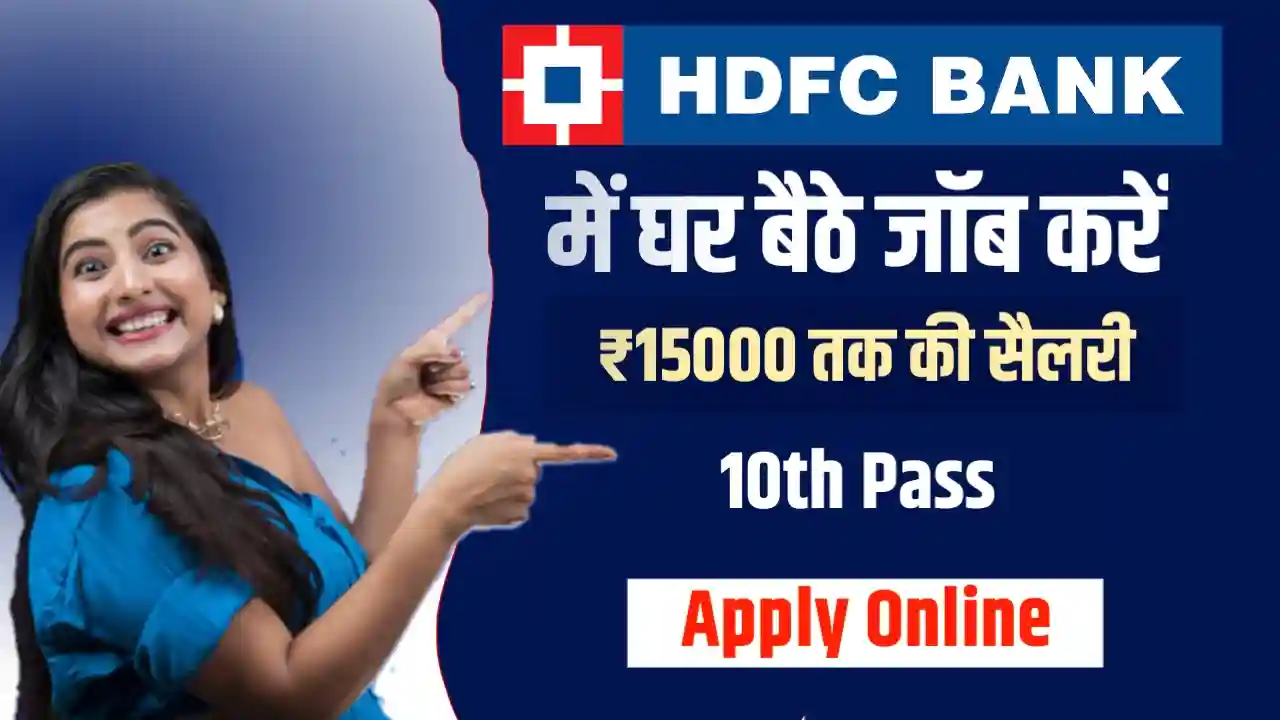 HDFC Financial Consultant Job